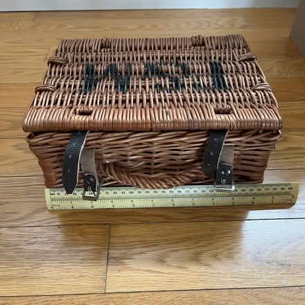 Photo of free F&M small wicker gift basket (Tooley Street SE1) #1