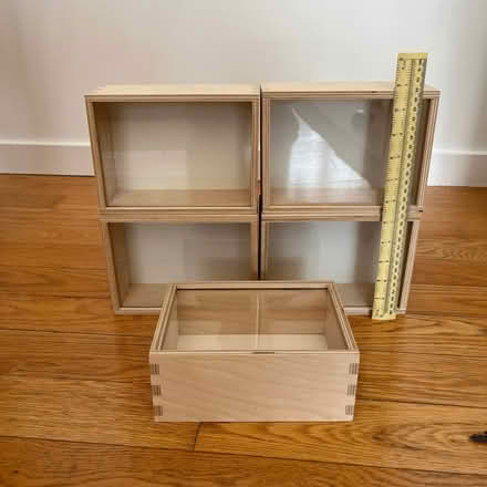 Photo of free Small wooden display boxes (Tooley Street SE1) #1