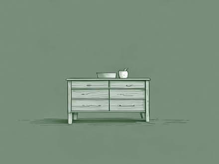Photo of Wood dresser (Hengoed CF82) #1