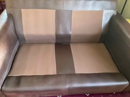 Photo of free Leather 2 seat sofa (Plymstock, Plymouth PL9) #3