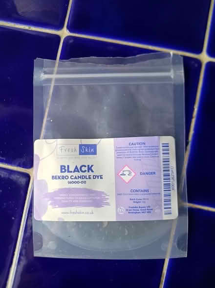Photo of free Black candle wax dye (BS15) #1