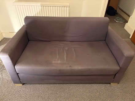 Photo of free Sofa Bed. 2 seated. Small size (Streatham Park SW16) #1