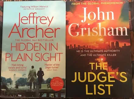 Photo of free 2 fab crime books (Orrell, wigan, WN5) #1