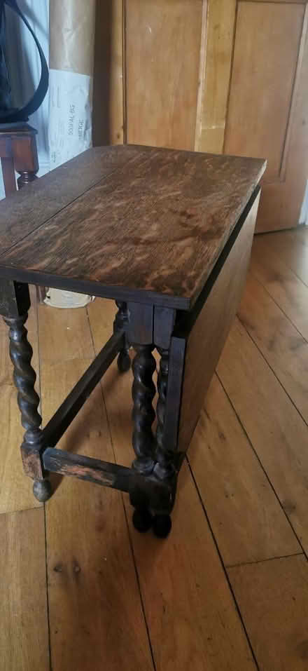 Photo of free Small drop leaf table (Gregson Road, Lancaster) #1
