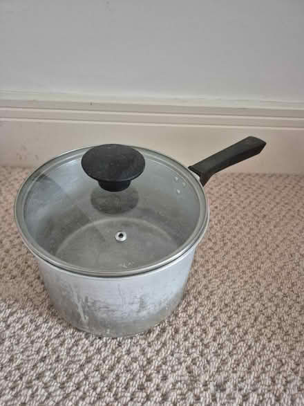 Photo of free Aluminium saucepan and lid (Tunbridge Wells) #1