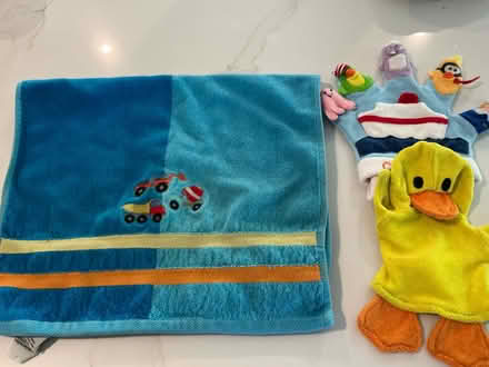 Photo of free Kids towel, cloth, pillow case (Fremont & 85) #1