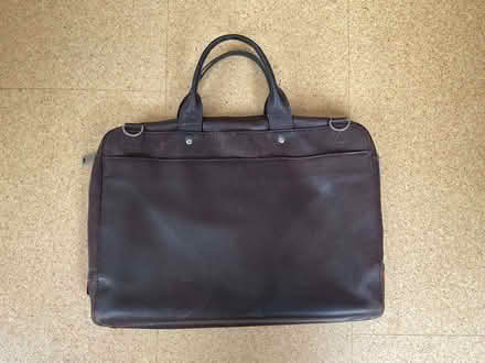 Photo of free Heirloom luggage: 2 leather bags, 2 board suitcases (Newington Green N5) #2
