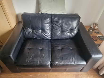 Photo of free Large glass desk and 2 seat sofa (Dublin 8) #3
