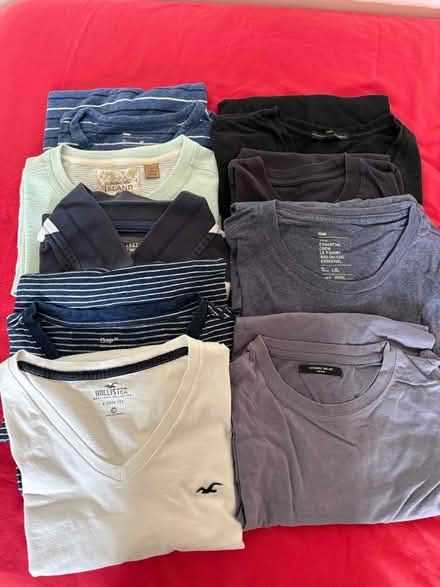Photo of free Men’s t-shirts x9 (Woodford Green IG8) #1