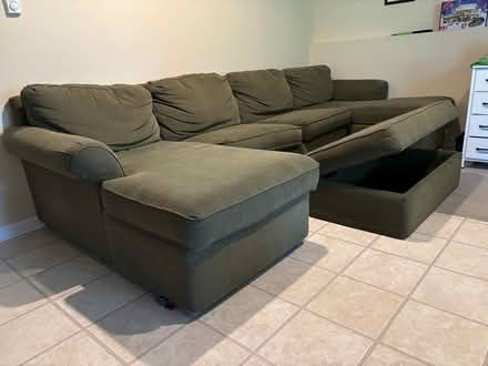 Photo of free Long Sectional with Ottoman (South Whitehall near Target) #1