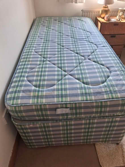 Photo of free 2 single beds with mattresses (Rhayader LD6) #1