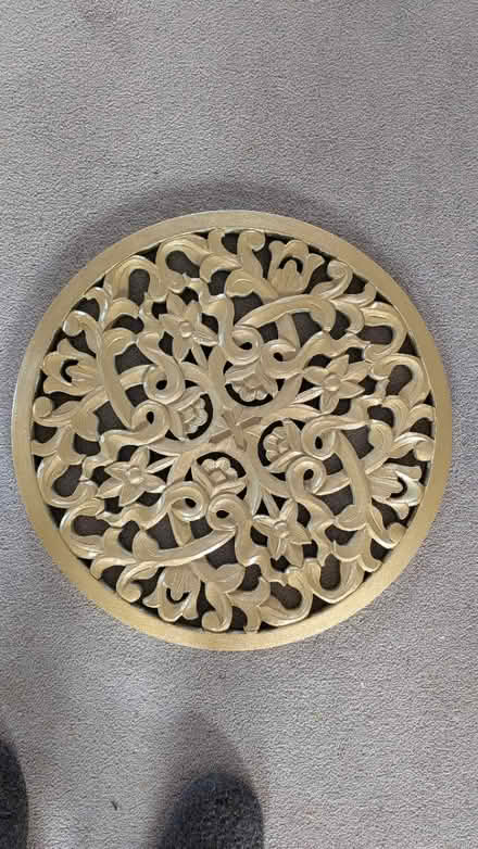Photo of free Decorative wooden circle (ME13 7FB) #1