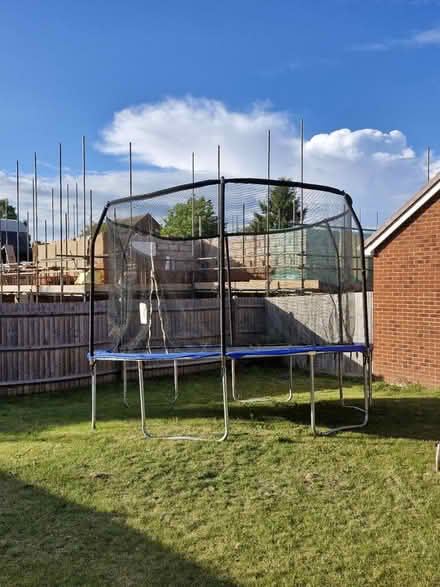 Photo of free 12ft trampoline + safety enclosure (WS14 Lichfield) #1
