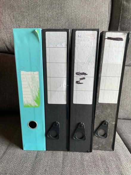 Photo of free office file boxes (Belper DE56) #1