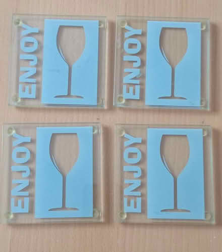 Photo of free Vintage glass coasters (St Margarets TW1) #1