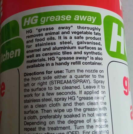 Photo of free Grease cleaner - unused (St Margarets TW1) #2