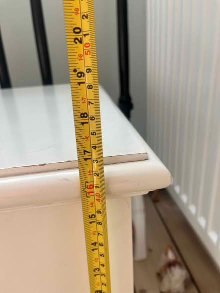 Photo of free White wooden storage box (Comely Bank EH4) #2
