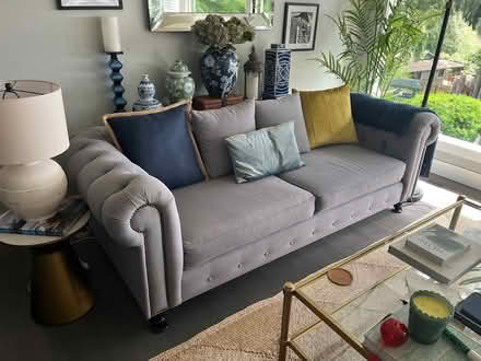 Photo of free Sofa and throw pillows (Murden cove area) #1