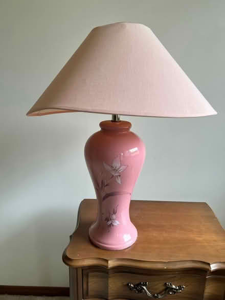 Photo of free Lamps and china cabinet (Courtenay) #1