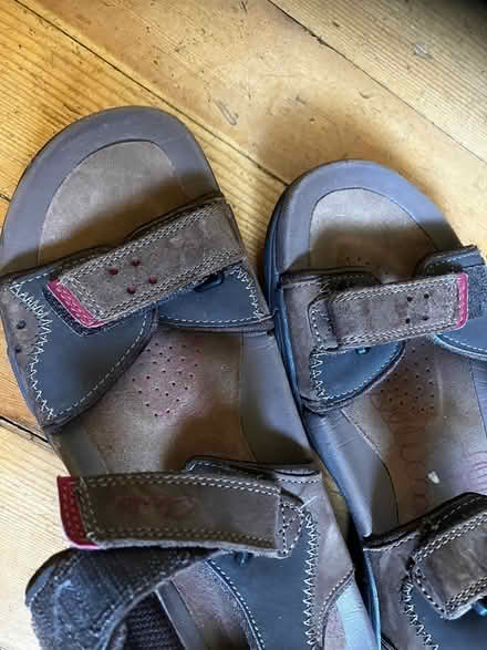 Photo of free BOYS brown sandals size 3.5 (Newington, EH16) #1