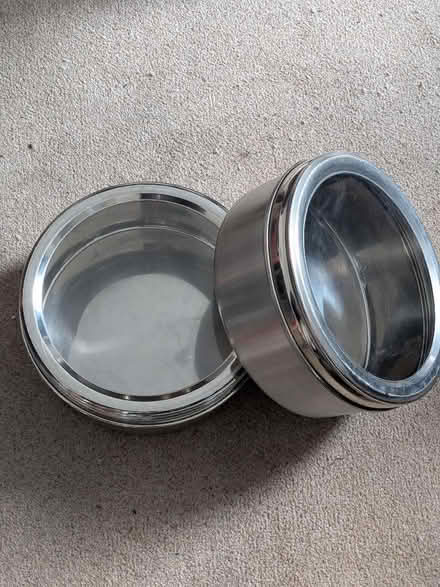 Photo of free Stainless steel cake tins. (Primrose LA1) #1
