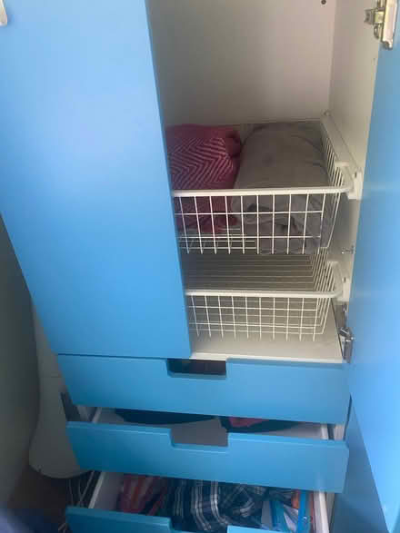 Photo of free Children Ikea wardrobe 2 units in blue (South Croydon CR2) #2