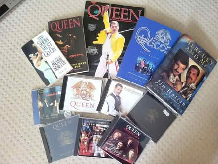 Photo of free Queen and Freddie Mercury books and cds (Matlock DE4) #1
