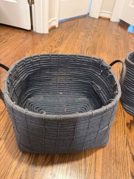 Photo of free 2 indoor decorative baskets (Laurelhurst) #1