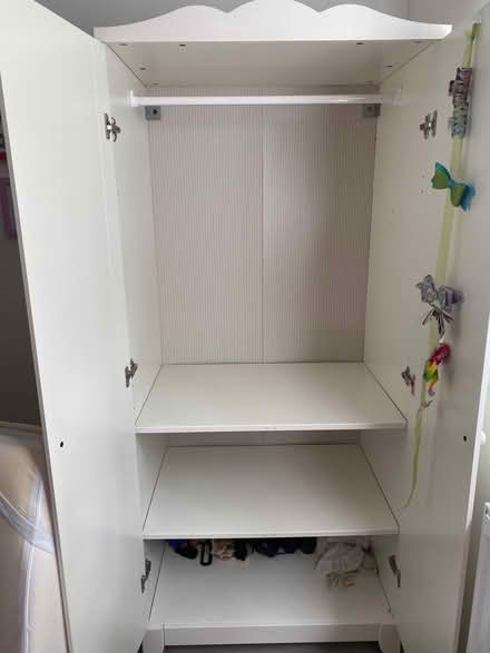 Photo of free IKEA children’s wardrobe (Totley S17) #1