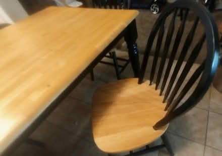 Photo of free Dining room table (East Norriton) #2
