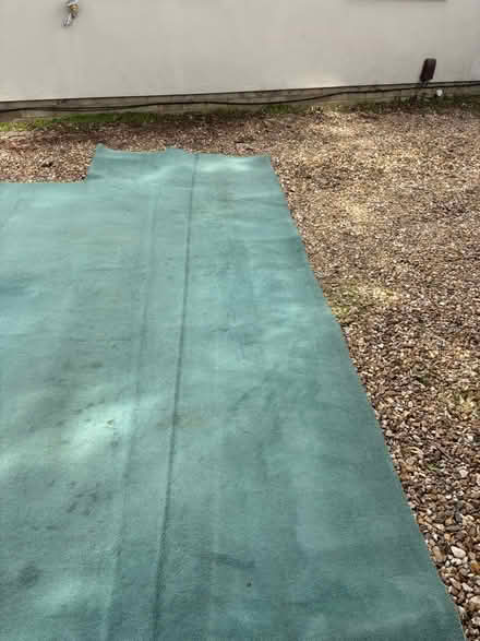 Photo of free Green Wilton carpet hessian backed (Hartford PE29) #2