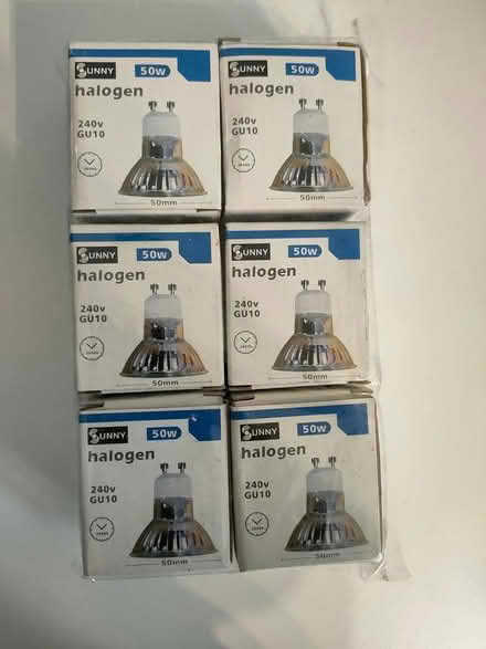 Photo of free Sunny Halogen GU10 50W Light Bulbs (Smethwick B67) #1