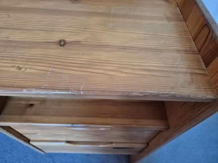 Photo of free Pine desk with shelving (Hanham BS15) #2