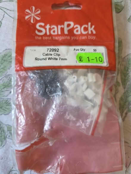 Photo of free Cable clips (leamington spa CV32) #1