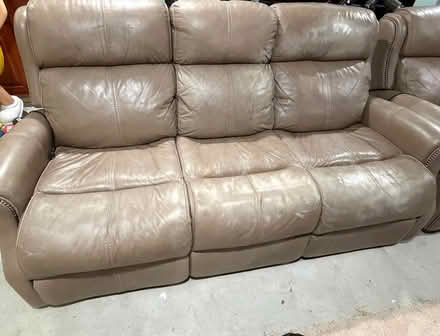 Photo of free 2 Leather Sofas Electric Recliners (Novi) #2