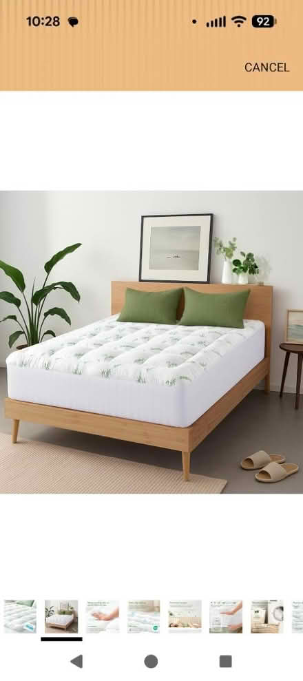 Photo of free Bamboo full size mattress cover (Southwest Waterfront) #1
