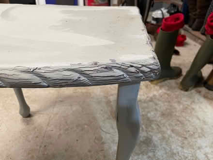 Photo of free Painted Wooden Side Table (Glasbury HR3) #2