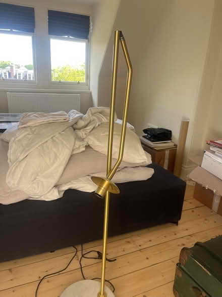 Photo of free Brass and marble standard lamp (Comely Bank EH4) #4