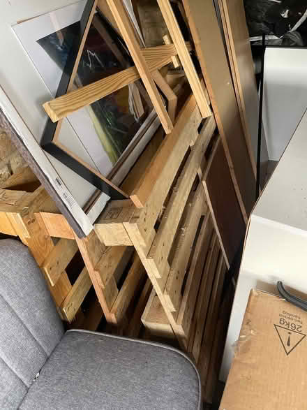 Photo of free 3 Massive Wood Pallets (UB10 0SL) #1