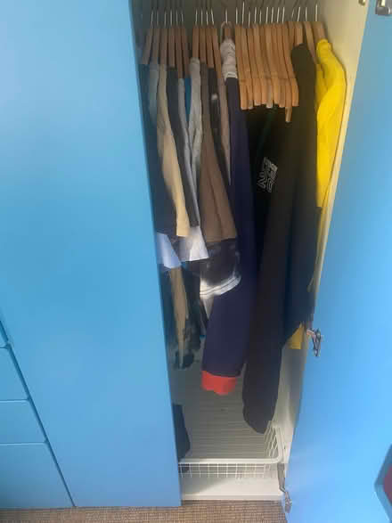 Photo of free Children Ikea wardrobe 2 units in blue (South Croydon CR2) #3