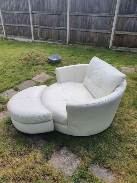 Photo of free Swivel sofa and footstool (Hatfield AL10) #2