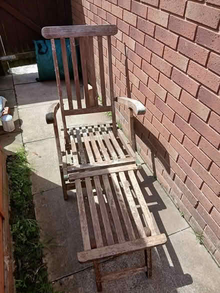 Photo of free Wooden steamer chair (Ross on Wye HR9) #1