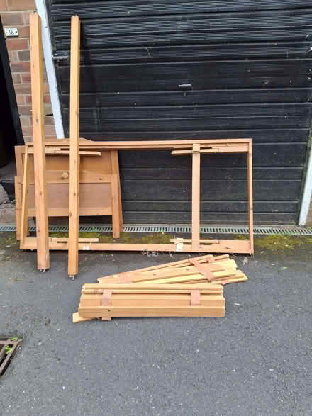 Photo of free Visitors bed frame (Dean Row SK9) #2