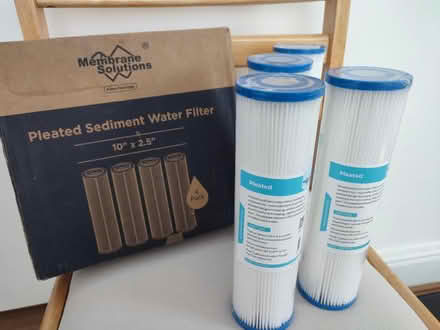 Photo of free New Pleated Sediment Water Filters ((Wembley HA0)) #1