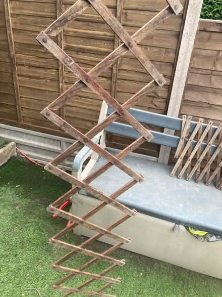 Photo of free 3x wooden trellis (climbing plants) (Wooburn Green, HP10) #2