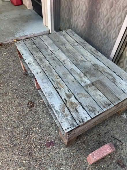 Photo of free Pallet table (San Jose California) #2