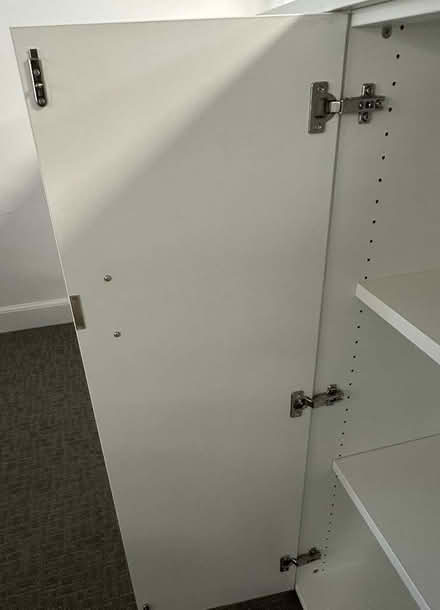 Photo of free White short cupboard (2 available) - Collect by 19 May (Fenchurch Street EC3A) #4