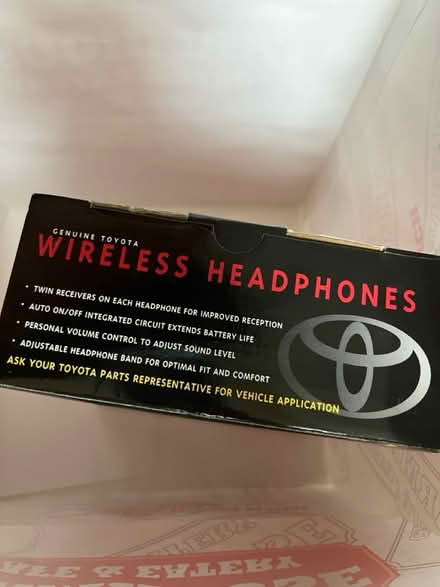 Photo of free Toyota Wireless Headphones (2) (Wood Ridge) #4