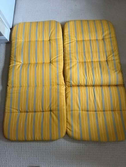 Photo of free Outdoor chair cushions (Balcombe RH17) #1