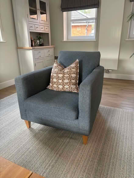 Photo of free Blue armchair (Dunblane FK15) #1